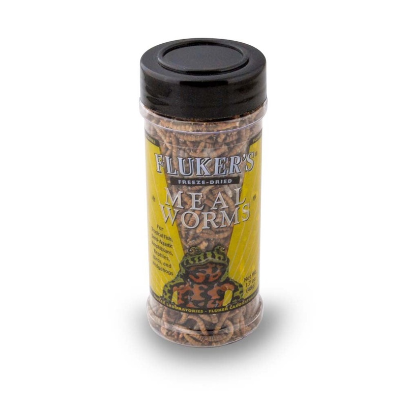 Fluker's Freeze Dried Mealworms - 1.7 oz