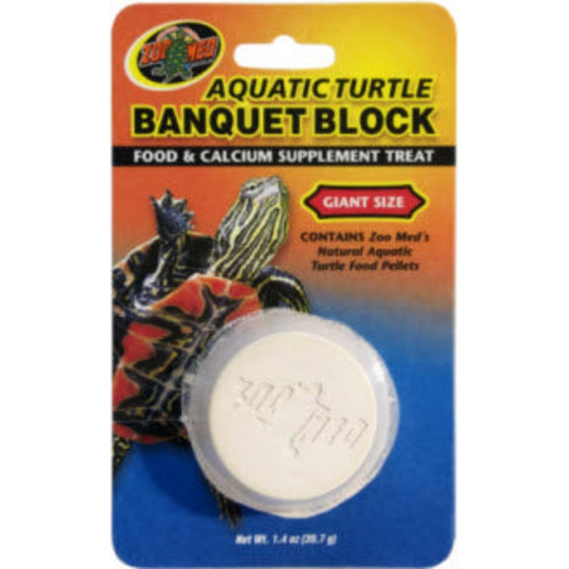 Zoo Med Aquatic Turtle Banquet Block - Giant Size