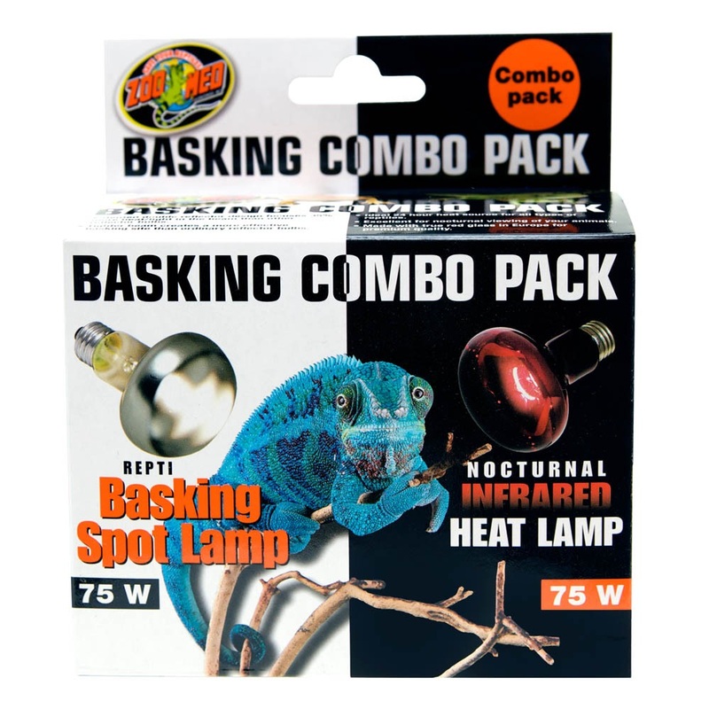Zoo Med Basking Combo Pack - 75 W
