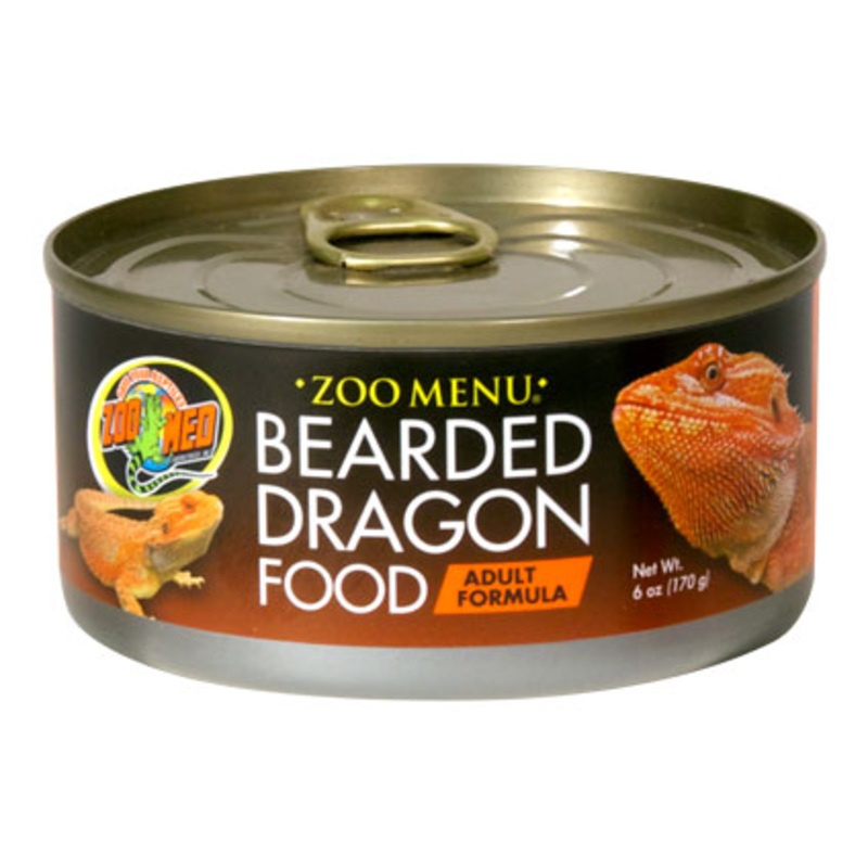 Zoo Med Bearded Dragon Food - Adult Formula 6 oz