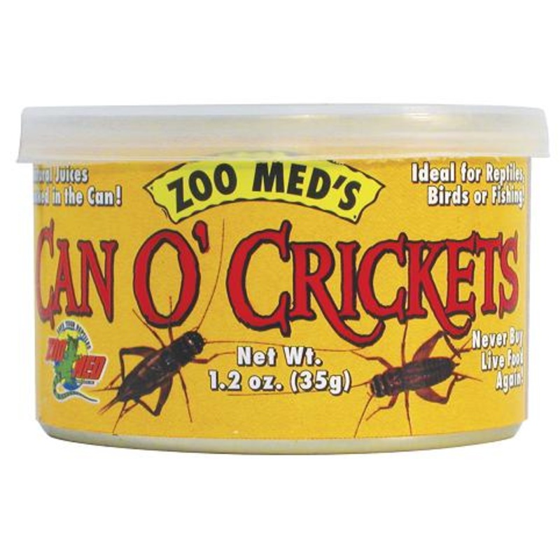 Zoo Med Can O' Crickets - 1.2 oz