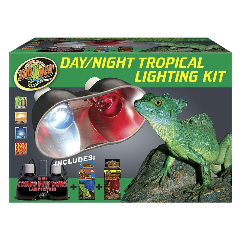 Zoo Med Day-Night Tropical Lighting Kit