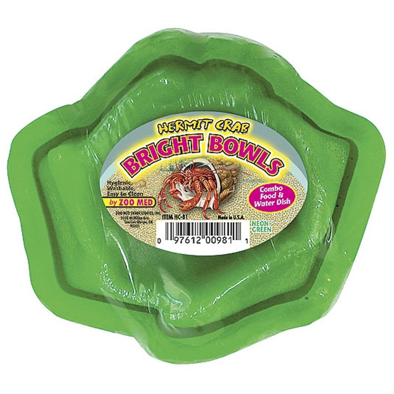 Zoo Med Hermit Crab Bowls - Green