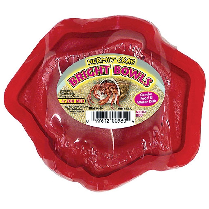 Zoo Med Hermit Crab Bowls - Red