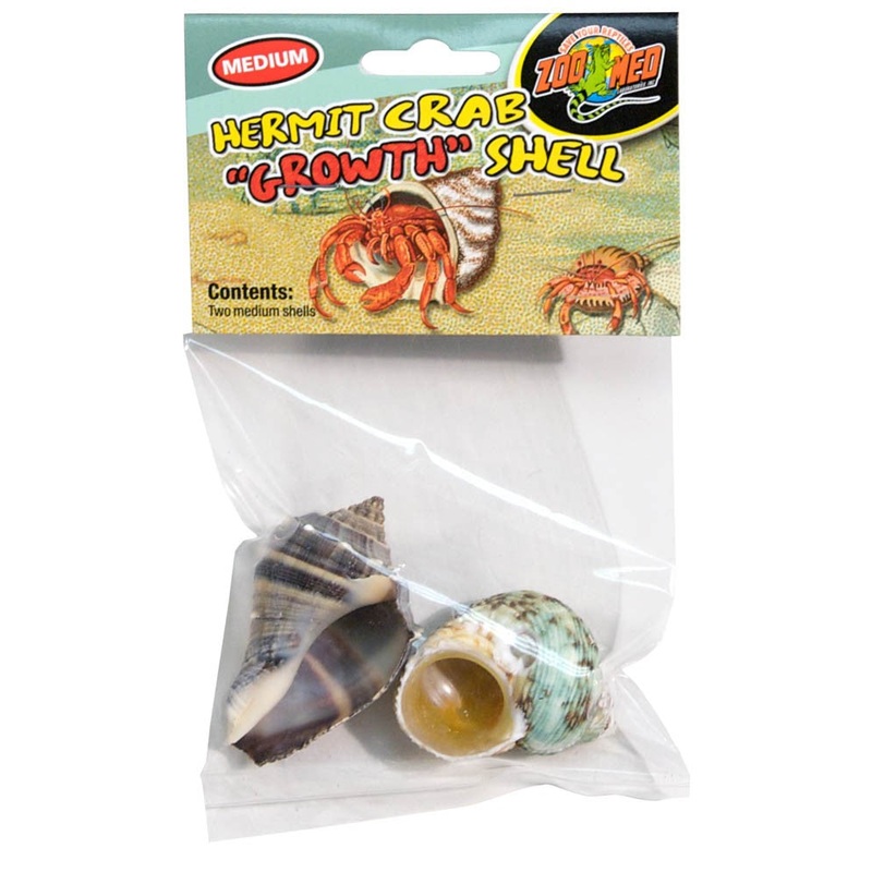 Zoo Med Hermit Crab Growth Shell - Medium 2 pack