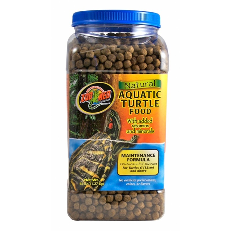 Zoo Med Natural Aquatic Turtle Food - Maintenance Formula 45 oz