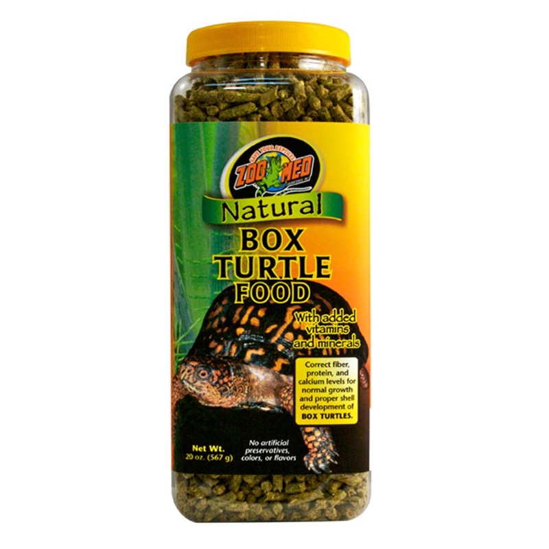 Zoo Med Natural Box Turtle Food - 20 oz