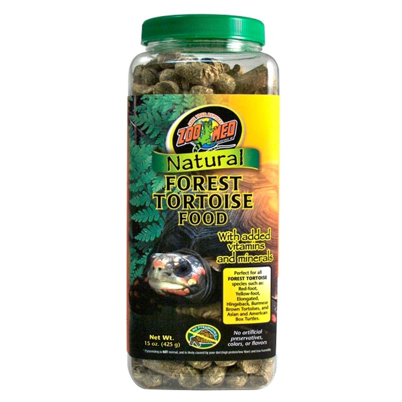 Zoo Med Natural Forest Tortoise Food - 15 oz