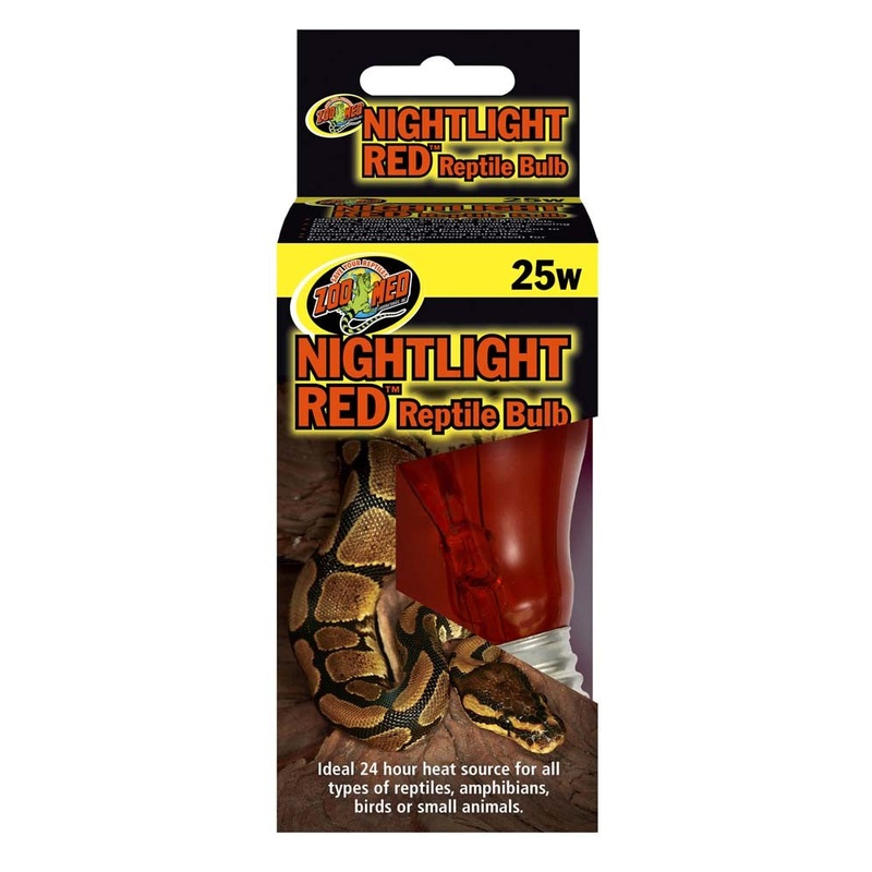 Zoo Med Nightlight Red Reptile Bulb - 25 W