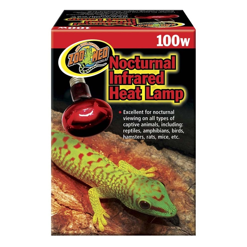 Zoo Med Nocturnal Infrared Heat Lamp - 100 W