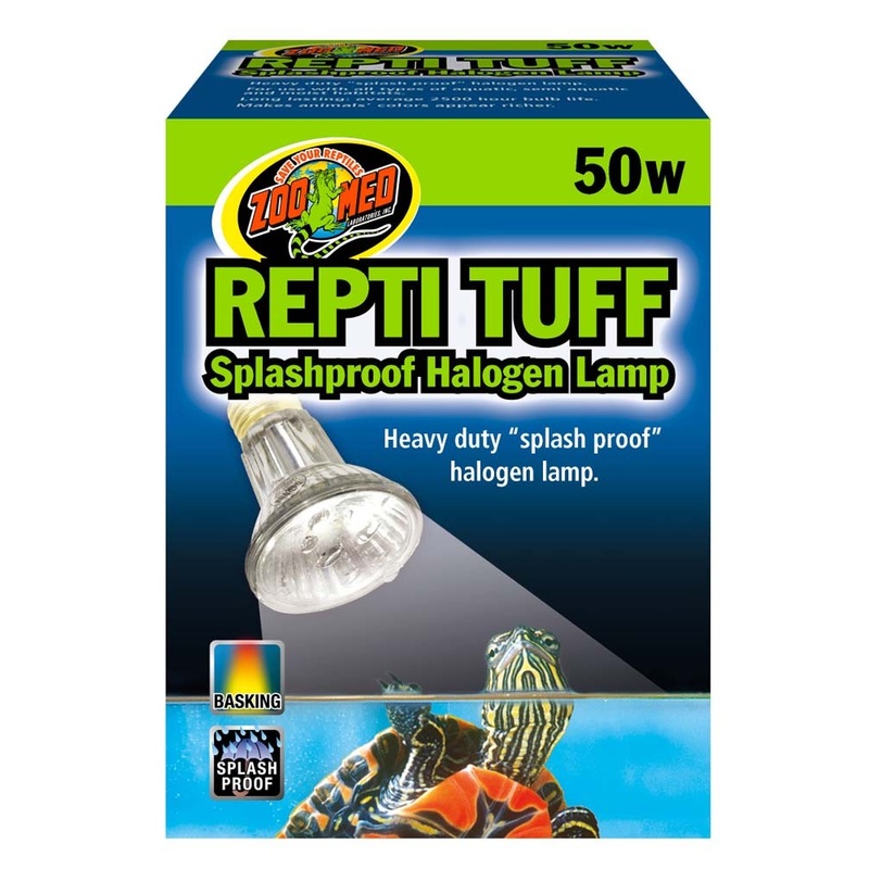 Zoo Med Repti Tuff Splashproof Halogen Lamp - 50 W