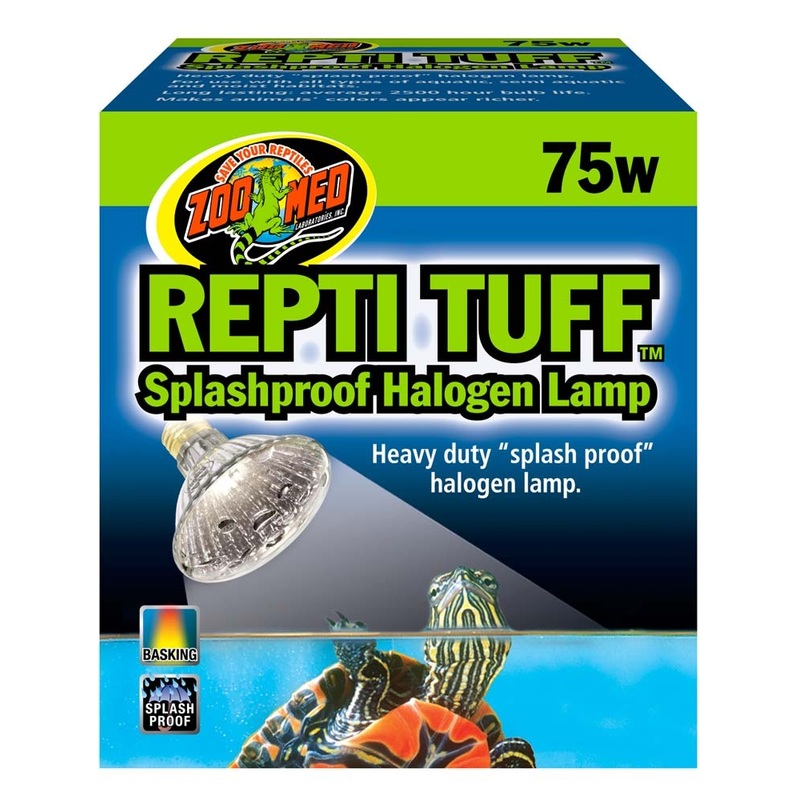 Zoo Med Repti Tuff Splashproof Halogen Lamp - 75 W