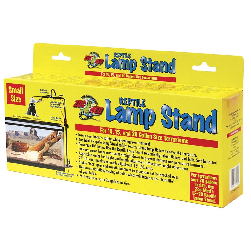 Zoo Med Reptile Lamp Stand - 10-20 gal