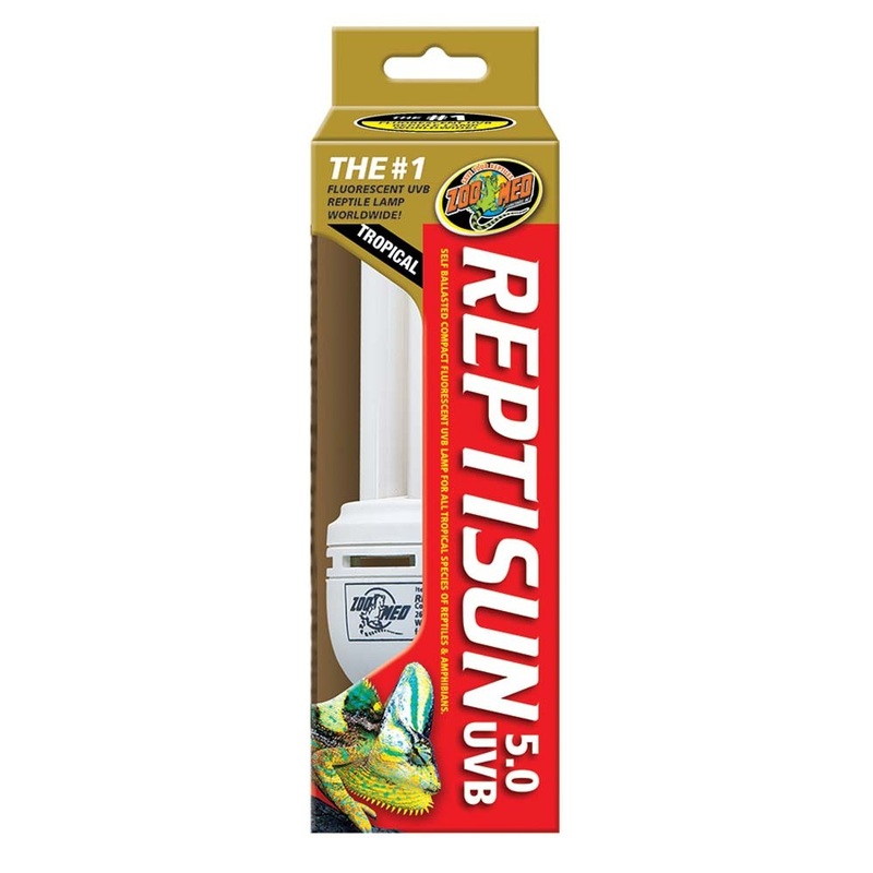 Zoo Med ReptiSun 5.0 Compact Fluorescent - 26 W