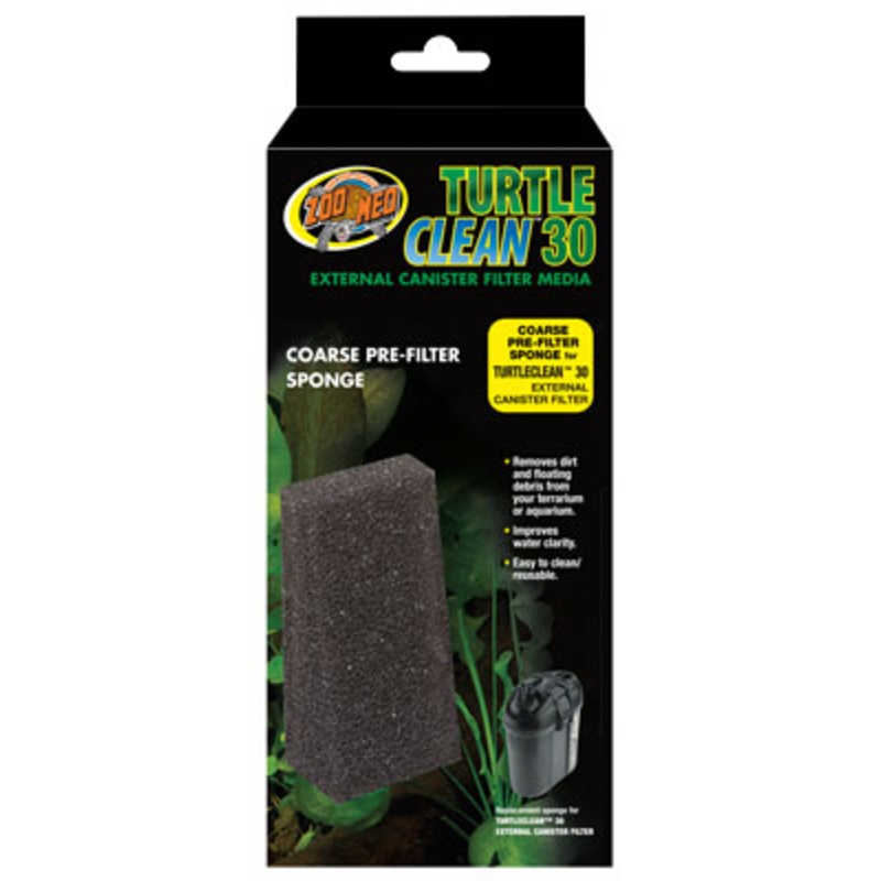 Zoo Med Turtle Clean 30 Coarse Pre-Filter Sponge