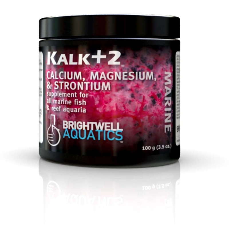 Brightwell Kalk+2 Advanced Kalkwasser Supplement w-Calc, Stron, Mag 450gm-15.9oz