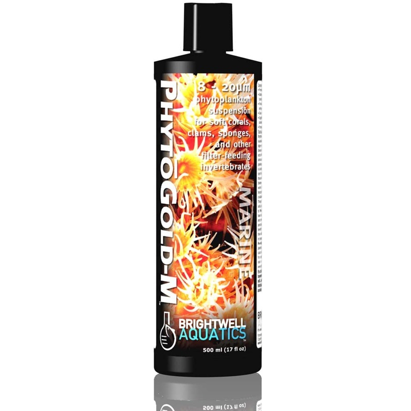 Brightwell PhytoGold-M Golden Phytoplankton Suspension Medium 8-20 microns 17oz