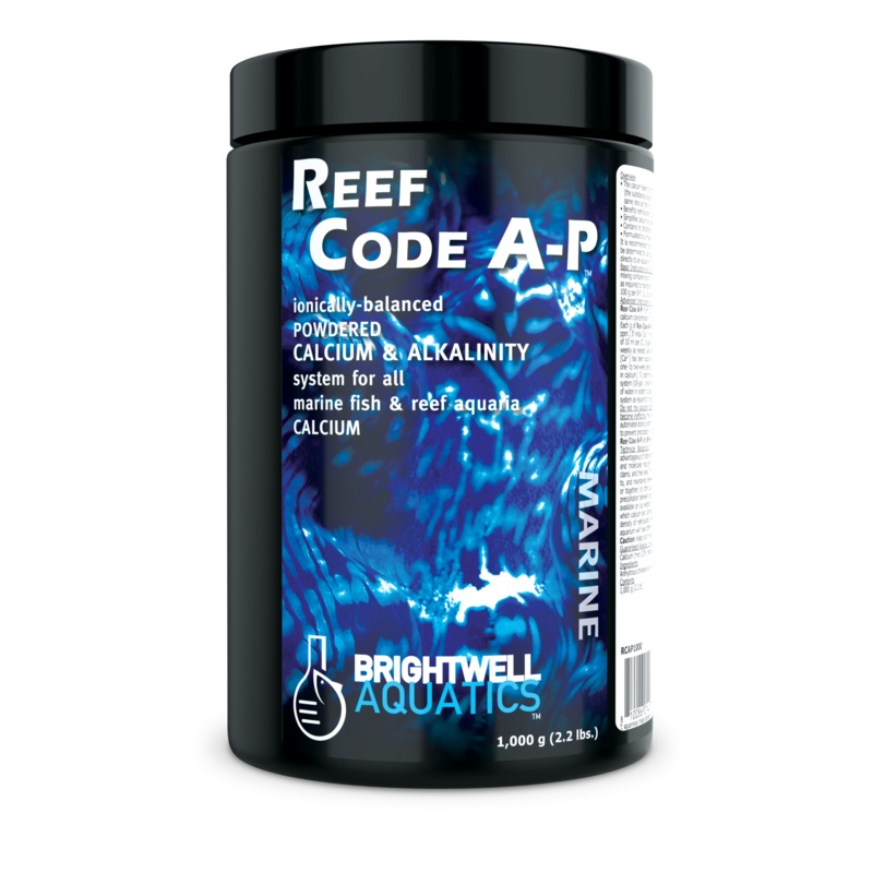 Brightwell Reef Code A-P Ionically Balanced Powered Calcium & Alkalinity Part A 1000g