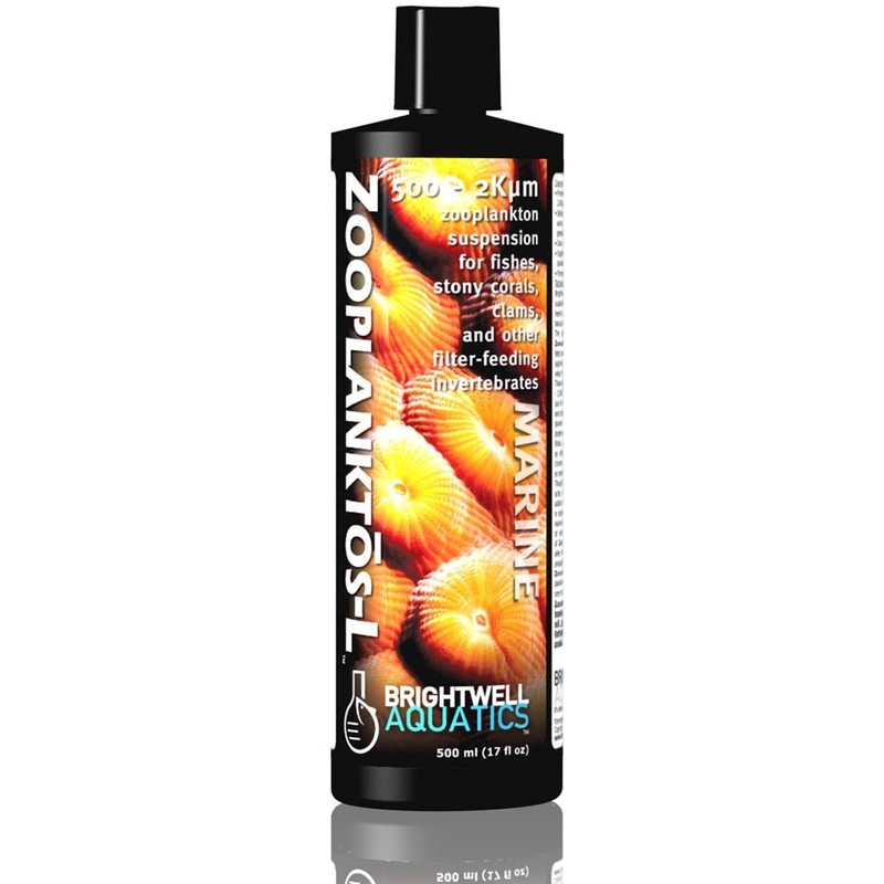 Brightwell Zooplanktos-L Zooplankton Suspension Large 500-2K micron 17oz