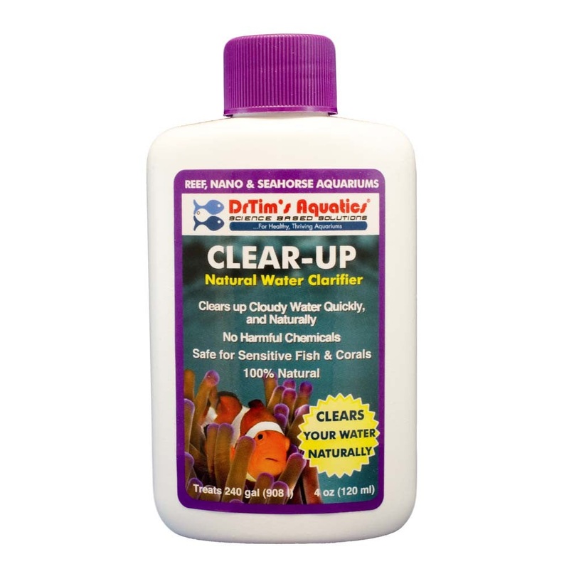 DrTims Aquatics Clear-Up Natural Water Clarifier for Reef 4oz