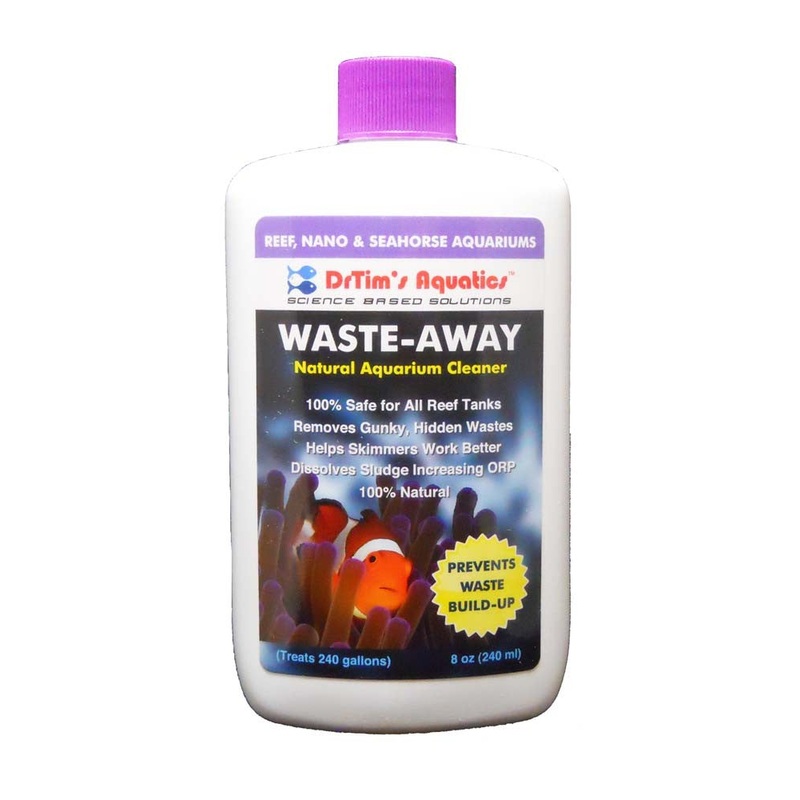 DrTims Aquatics Waste-Away Natural Aquarium Cleaner for Reef Aquaria 8oz
