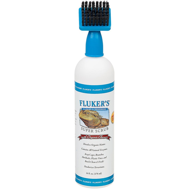 Flukers Super Scrub with Organic Cleaner - 16 oz