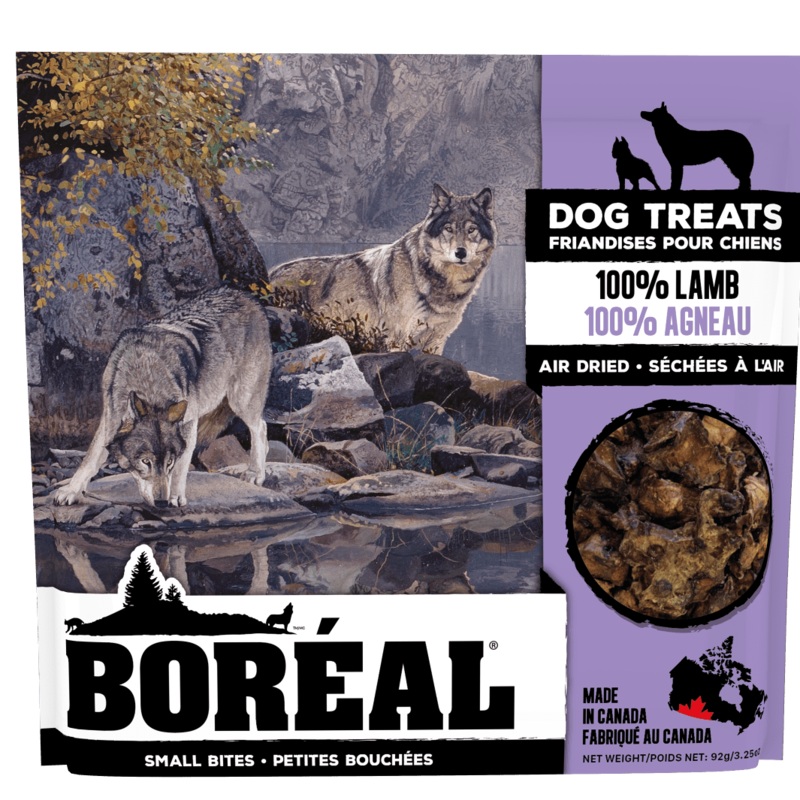 Boreal 100% Lamb Air Dried Dog Treats - 45g