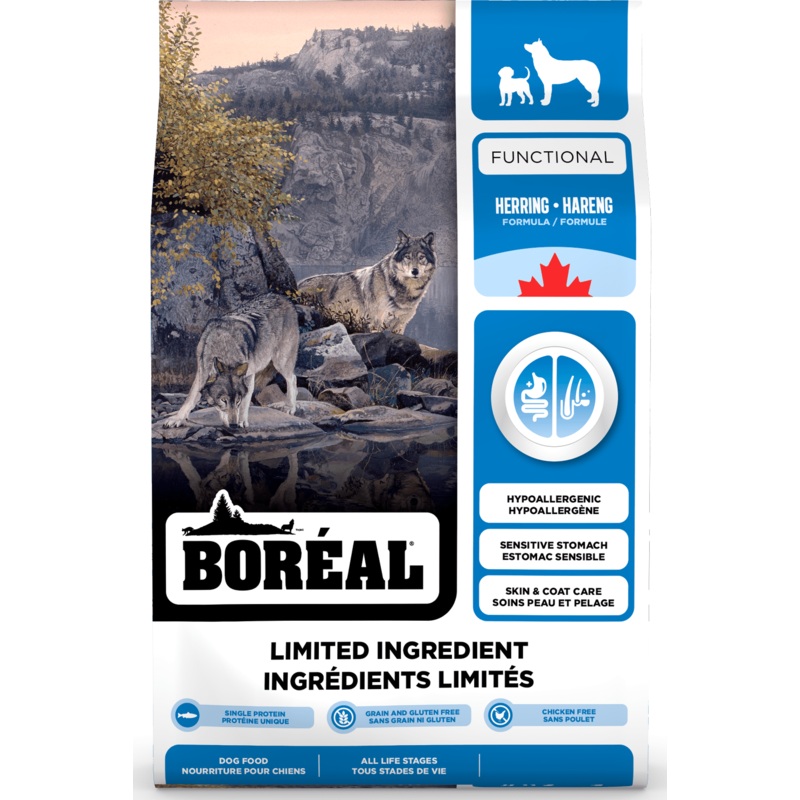 Boreal Functional Limited Ingredient Herring Dry Dog Food - 1.8kg