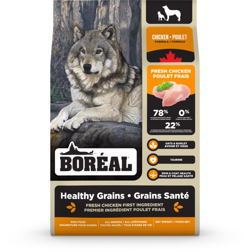 Boreal Healthy Grains Chicken Dry Dog Food - 2.26kg
