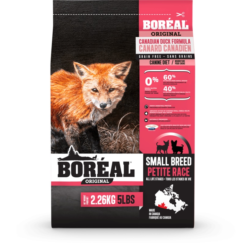 Boreal Original Small Breed Duck Dry Dog Food - 2.26kg