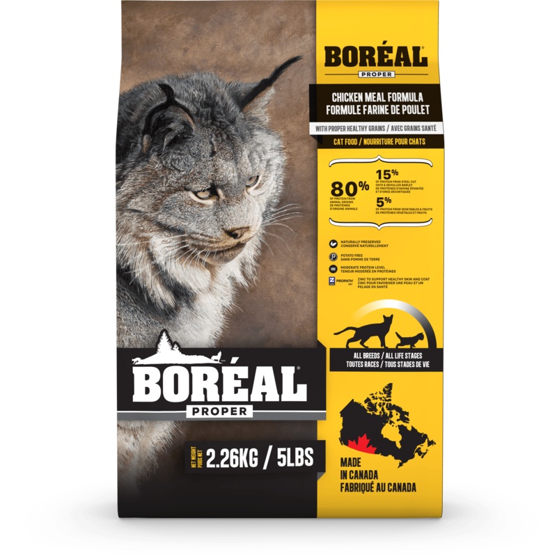 Boreal Proper Chicken Dry Cat Food - 2.26kg