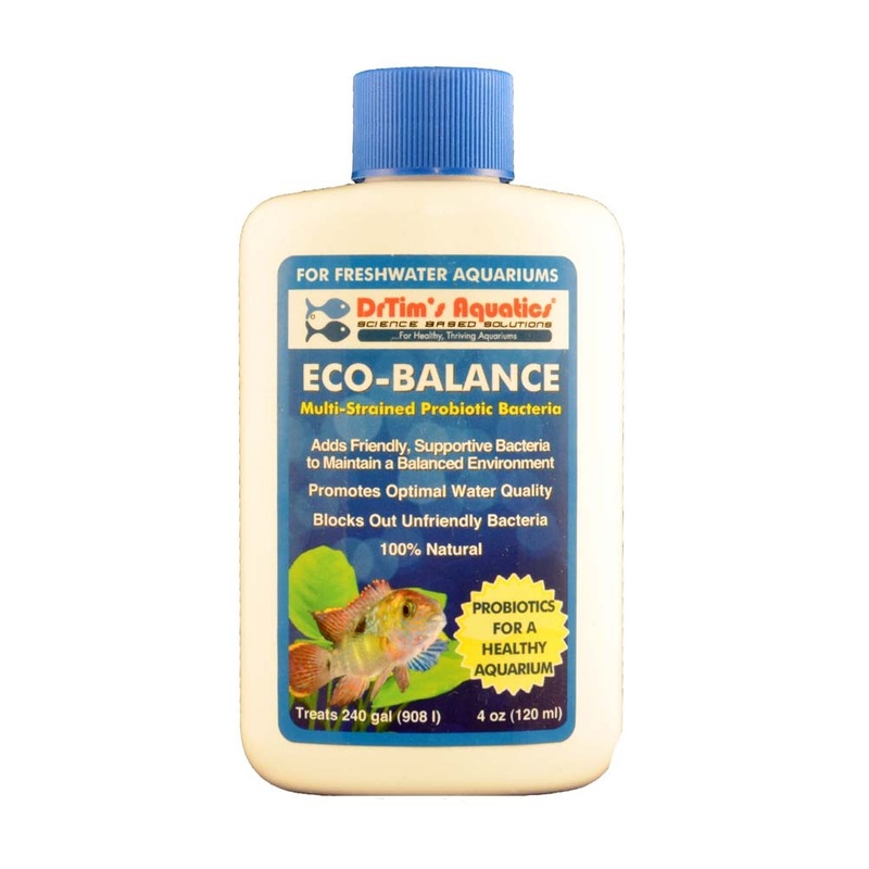 DrTims Aquatics Eco-Balance Probiotic Bacteria for Freshwater 4oz