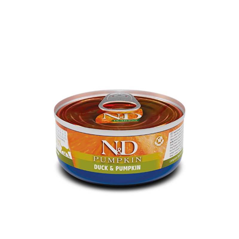 Farmina N&D Pumpkin Duck & Pumpkin Adult Wet Cat Food - 70g