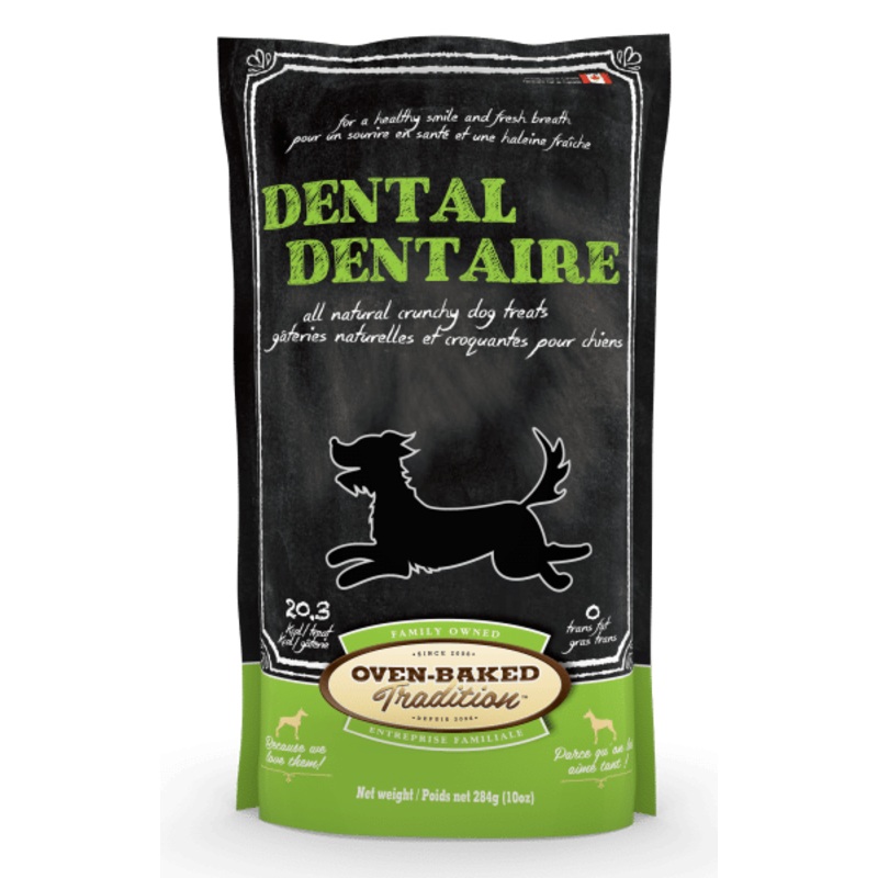 Oven Baked Tradition All Natural Crunchy Dental Treats For Dogs - 10oz