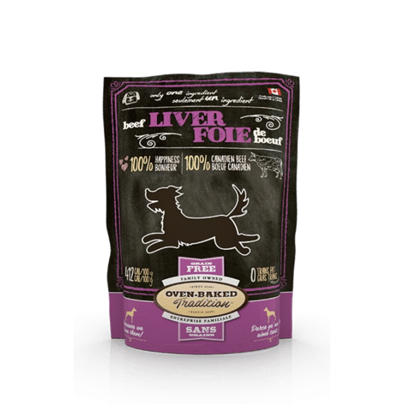 Oven Baked Tradition All Natural Treats For Dogs - Beef Liver - 250g