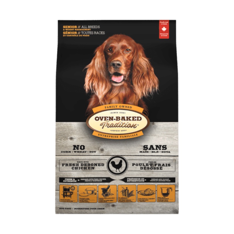 Oven Baked Tradition Dog Food For All Breed Chicken Senior - 5lb