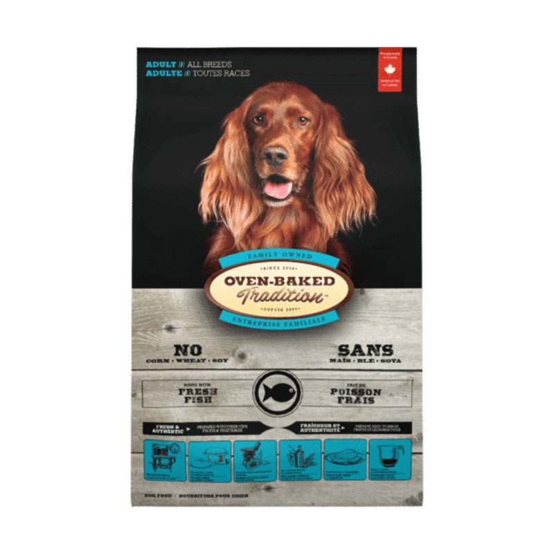 Oven Baked Tradition Dog Food For All Breed Fish Adult - 5lb