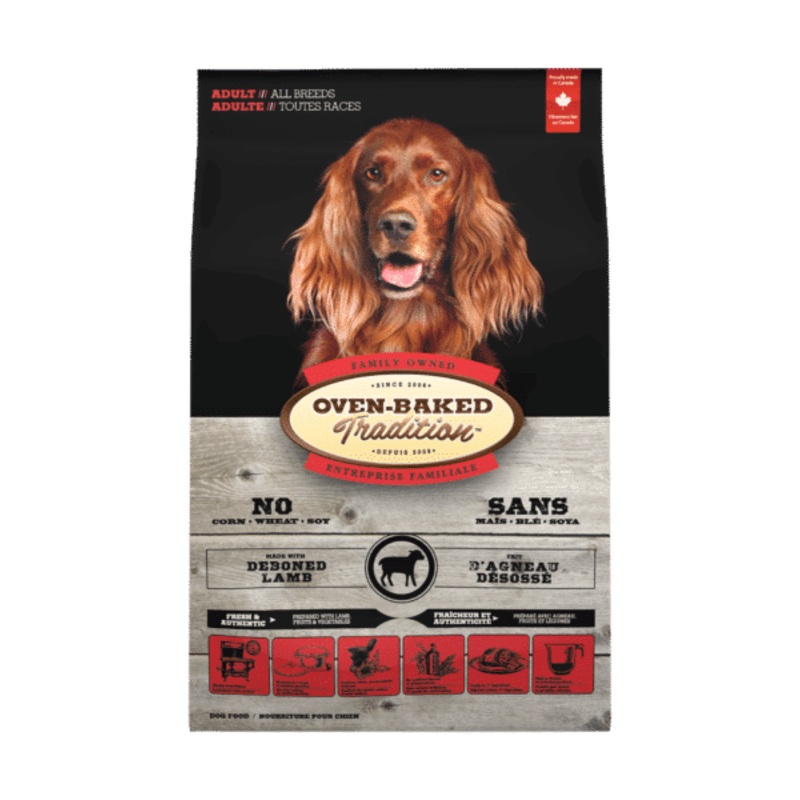 Oven Baked Tradition Dog Food For All Breed Lamb - 25lb