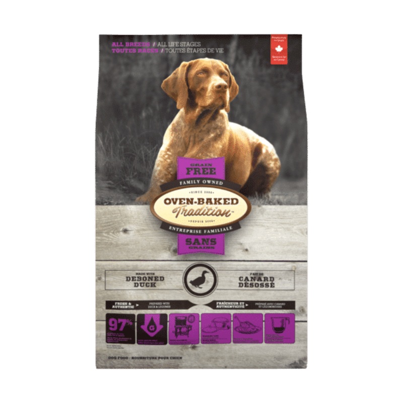 Oven Baked Tradition Dog Food For All Breeds / All Life Stages Duck - 5lb