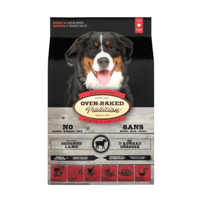 Oven Baked Tradition Dog Food For Large Breed Lamb - 25lb