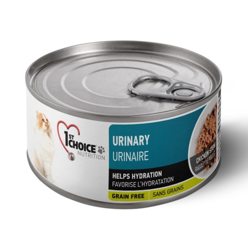 1st Choice Nutrition Urinary Health Chicken Stew Adult Wet Cat Food - 156g