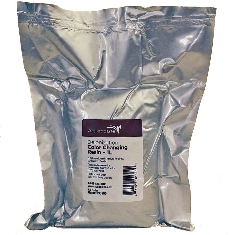Aquatic Life Deionization Color Changing Resin Bulk 5L