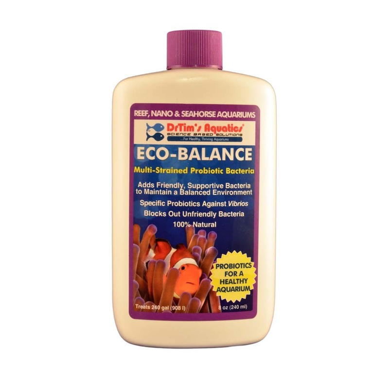 DrTims Aquatics Eco-Balance Probiotic Bacteria for Reef 8oz