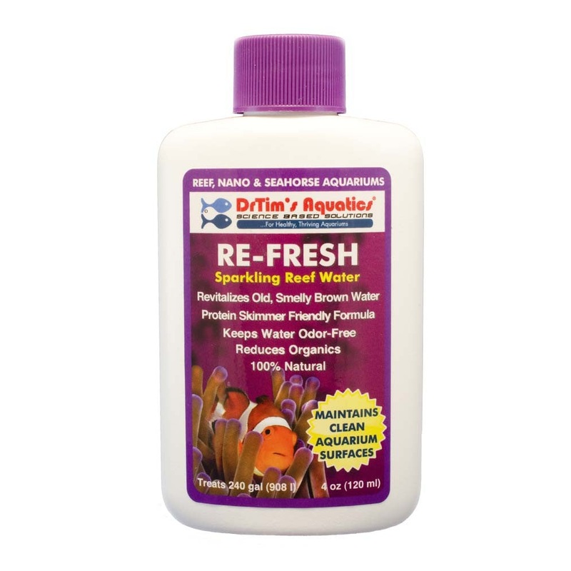 DrTims Aquatics Re-Fresh for Clean Surfaces & Water for Reef 4oz