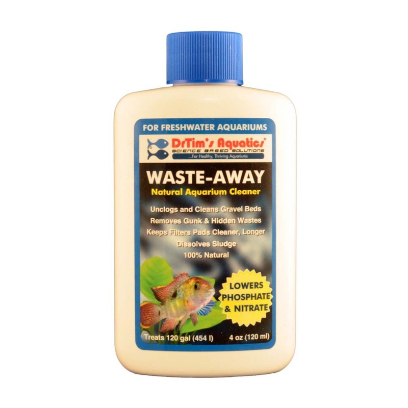 DrTims Aquatics Waste-Away Natural Aquarium Cleaner for Freshwater 4oz