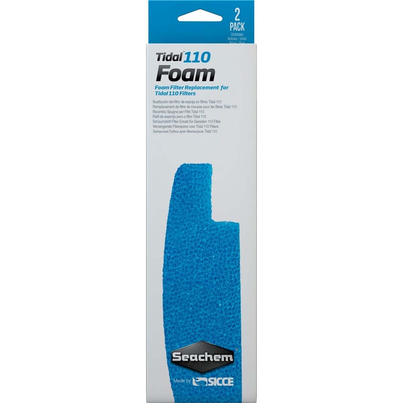 Seachem Tidal 110 Foam - 2 pack