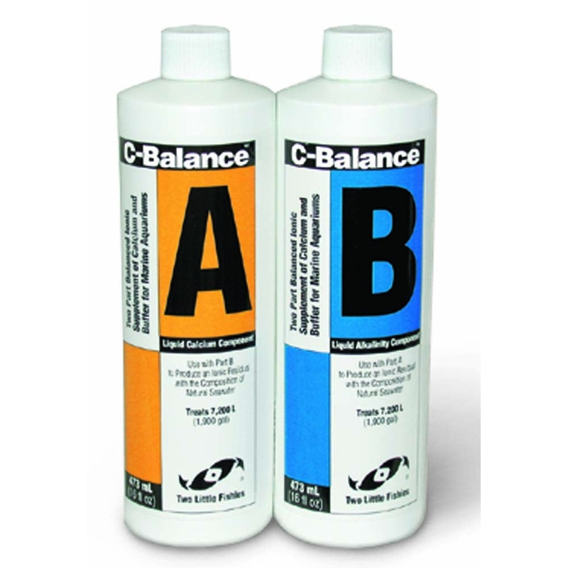 Two Little Fishies C-Balance Two-Part Calcium system 16oz