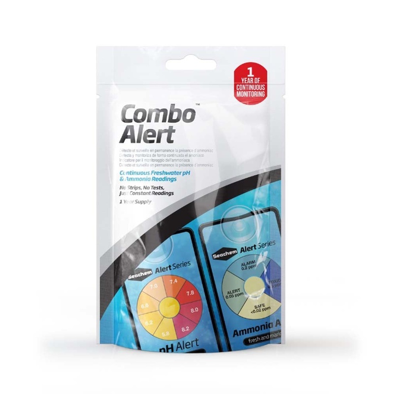 Seachem Combo Alert Freshwater PH and Ammonia 1 Year Supply