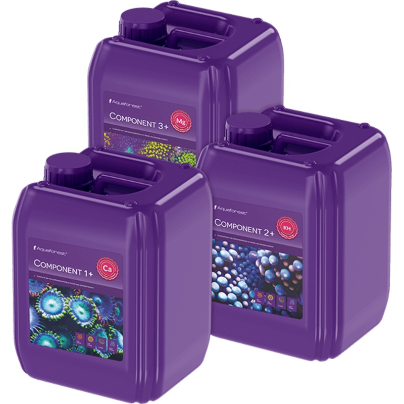 AquaForest Component 1+, 2+, 3+ Bundle - 5 L
