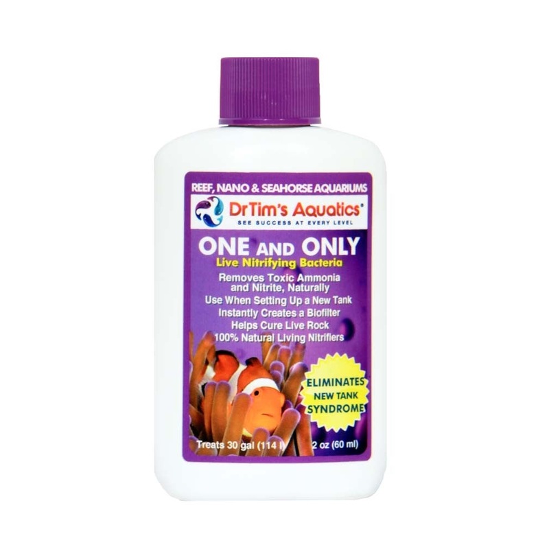 DrTims Aquatics One & Only Live Nitrifying Bacteria for Cycling Reef 2oz